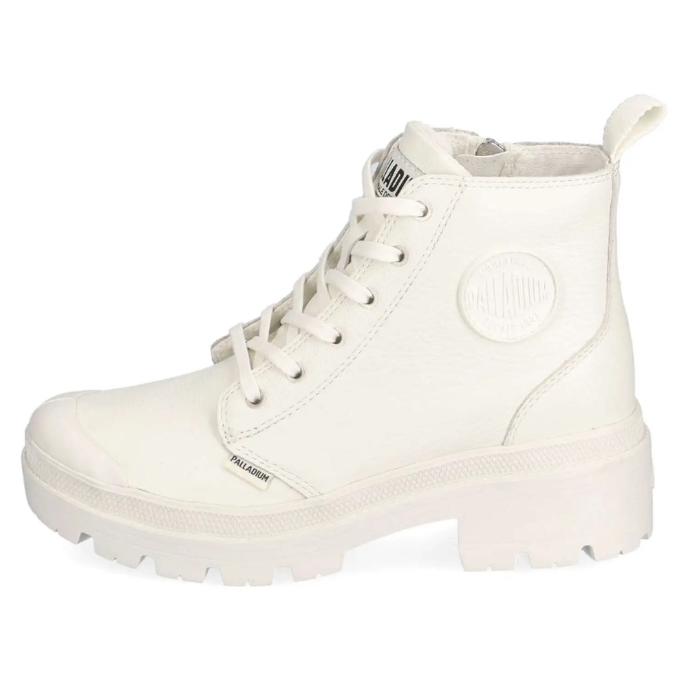 Palladium ‘Pallabase Leather’ Boots - Star White